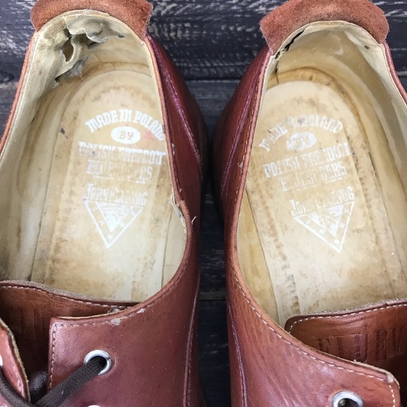 Vintage John Fluevog Mens Size 10 Leather Wingtip Oxford Derby Shoes main image 12